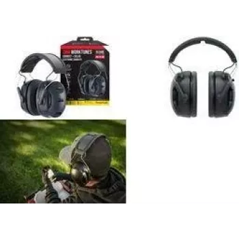 3M WorkTunes Connect & Solar Wireless Bluetooth Earmuff Hearing Protector with Solar Charging 90570E-1