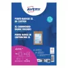 Avery 4839XL set držača imenica s trakom za vrat, A6, 105 x 148 mm, 50 setova, plave trake za vrat