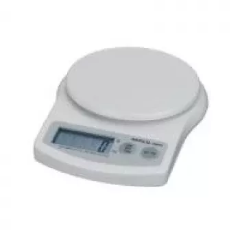MAULalpha digitalna vaga za pisma 5 kg, srebrna, g/oz, upravljanje jednim gumbom, na baterije 1645002