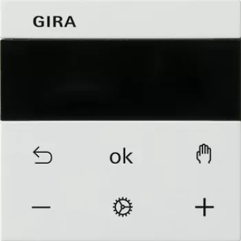 Gira RTR BT System rws 539427 sobni termostat, čisto bijeli sjajni