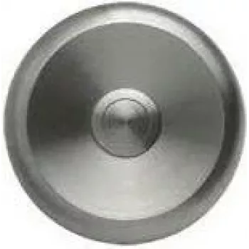 Grothe ETA S 100 okrugla tipka za zvono od nehrđajućeg čelika, 80 mm, podžbukna, NO kontakt 55540