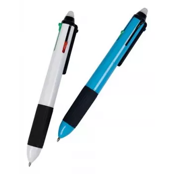 WEDO kuglasta olovka u 4 boje s brisivom tintom i integriranom gumicom, display kutija s 12 256 4499