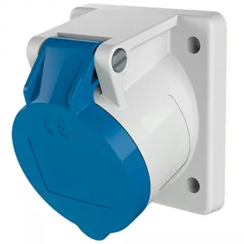 MENNEKES 857 Surface-Mounted Socket 16A 3-Pole 6h 230V IP44