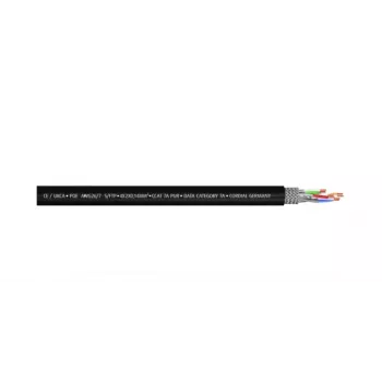 Cordial 15588 CAT 7a S/FTP patch kabel, RJ45, 1 m, crni, PUR