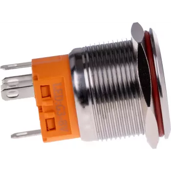 JOY-IT BUTTON22A-M-GR tipkalo, zeleno, 250V AC 3A, IP67 IK10, 25mm