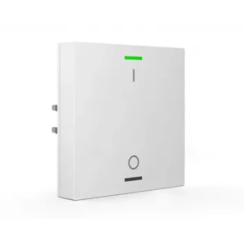 MDT BE-TAL55T1.B1 KNX tipka sa senzorom temperature, 1-struka, RGB-W statusna LED, čisto bijela sjajna