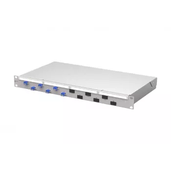 METZ CONNECT VIK 6xLC-Duplex OS2 jednomodni optički modul, 12 vlakana, PC politura, svijetlosivi 1504507406-F