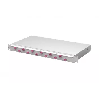 METZ CONNECT VIK 12xLC-D OM4 optički patch panel 1U 24 vlakana 1504507512-F