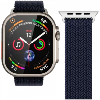 VONMÄHLEN tkani Loop za Apple Watch 40/41/42mm, navy