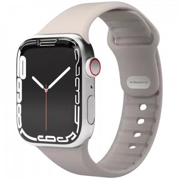 VONMÄHLEN Classic Band 2 za Apple Watch 44mm, 45mm, 49mm, univerzalna veličina, krem