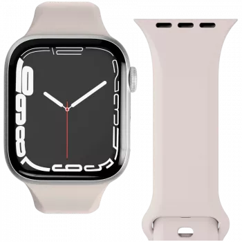 VONMÄHLEN Classic Band 2 za Apple Watch 44mm, 45mm, 49mm, univerzalna veličina, krem