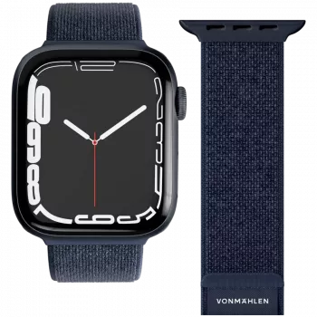 VONMÄHLEN Fitness Loop 2 pametna narukvica za kućište 44mm, 45mm, 46mm, 49mm, univerzalna veličina, tamnoplava