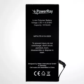 PowerRay baterija PR-616-0809 za iPhone 6, 1810 mAh, bulk