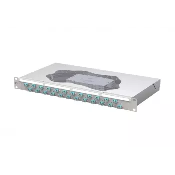 METZ CONNECT spojni patch panel 24xLC-Duplex OM3 1U 19