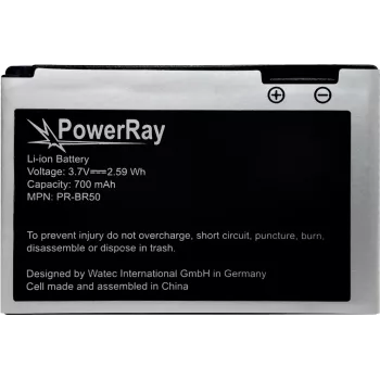 PowerRay PR-616-0728 zamjenska baterija za iPhone 5S, 1560 mAh, Li-Po, bulk