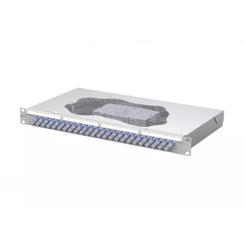 METZ CONNECT 24-portni SC-duplex OS2 singlemode optički splice patch panel, 1U 19