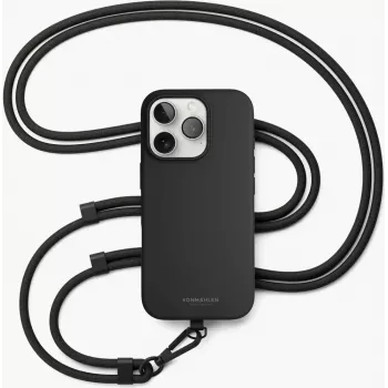 VONMAEHLEN Infinity Go univerzalni lančić za mobitel crni – podesiv do 150 cm