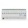 MDT AKI-1216.04 KNX sklopni aktuator, 12-kanalni, 12 TE DIN tračnica, 16/20 A, 230 V AC, kapacitivno opterećenje 200 µF