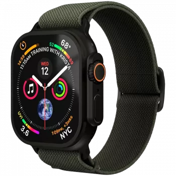 VONMÄHLEN Classic Nylon Loop 40, 41, 42mm One Size, maslinasto crni