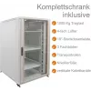 IT-BUDGET 19 inch serverski ormar SRK kompletan set - 27U - 800x1000 mm - prozirna/puna vrata - 4 aktivna ventilatora - PDU - police - montiran - svijetlosivi 99ITB19SRK27810GGM