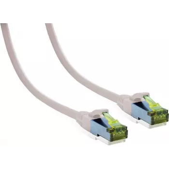 IT-BUDGET Premium patch kabel od punog bakra Cat.6A s Cat.7 sirovim kabelom 600 MHz bez halogena PoE+ 10Gbps bijeli 3m 90ITB6A7PK3W