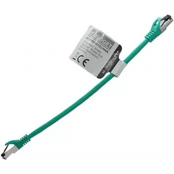 IT-BUDGET Full Copper Premium patch kabel - Flex AWG 26 - Cat.8.1 - 2000 MHz - bez halogena - PoE+ - 40 Gbit - zeleni - 0,25 m (90ITBFLEX81PK025GR)