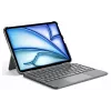 DIGISTOR HK Inateck KB04122 Keyboard Case with Touchpad for iPad 11 inch A16 / Air M3-M2 / Pro, Detachable, Backlit, QWERTZ German Layout, Graphite Grey