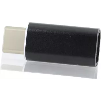 CYOO Lightning na USB-C adapter – crni konverter za punjenje i prijenos podataka (CY122090)