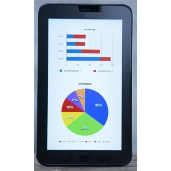 KAPSOLO zaštitna folija za zaslon za Samsung Galaxy Tab A 10.1 (2019) - 9H kaljeno staklo, protiv odsjaja, mat, otporna na ogrebotine KAP13385