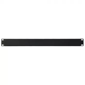 IT-BUDGET 19 inch rack slijepa ploča 1U - čelični lim, crno plastificiran (90ITBBP1HEMS)