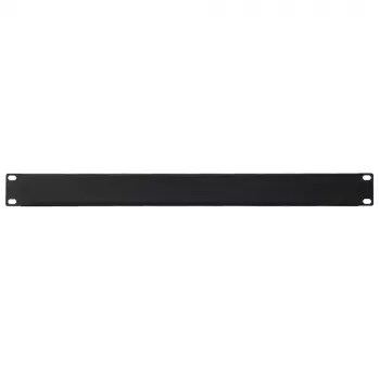 IT-BUDGET 19 inch rack slijepa ploča 1U - čelični lim, crno plastificiran (90ITBBP1HEMS)