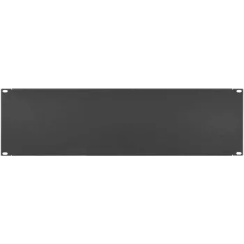 IT-BUDGET 19 inch slijepa ploča / poklopac ormara - 3U - robusna metalna verzija - crna (90ITBBP3HES)