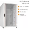 IT-BUDGET 19 inch serverski ormar SRK 27U 800x1000 mm svijetlosivi staklena/puna vrata Flatpack 90ITB19SRK27810GGN