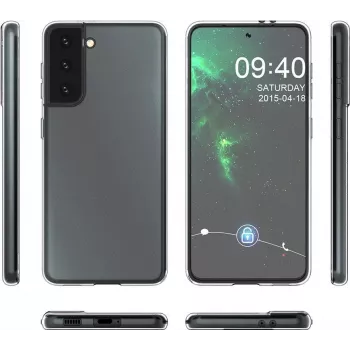 CYOO ultra tanka silikonska futrola za Samsung Galaxy S21+ 5G (SM-G996F) - prozirna CY122244