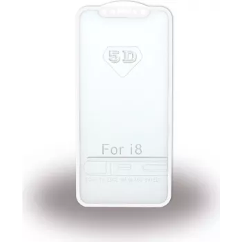 CYOO Premium Apple iPhone X 5D zaštitna folija od kaljenog stakla - bijela