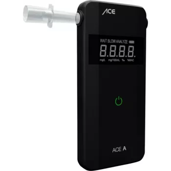 ACE OF SWEDEN ACE A alkotester crni 0,00 do 4,00 ‰ alarm, zaslon, funkcija odbrojavanja 107059