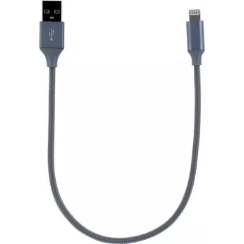 CYOO Lightning kabel za punjenje i prijenos podataka 30cm srebrni
