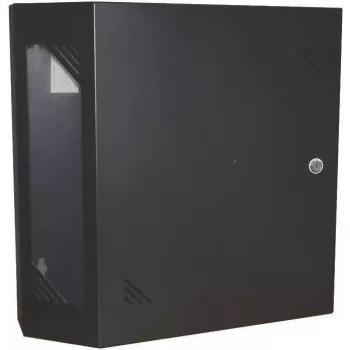 IT-BUDGET 19 inch zidni mrežni ormar - vertikalna montaža 19 inch koja štedi prostor - 3U+2U - crni (90ITBV19WS3S)