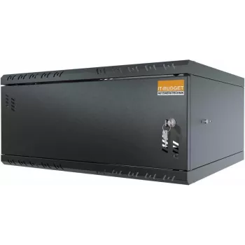 IT-BUDGET TAUNUS 19 inch zidno kućište 4U, dubine 450 mm, čelična vrata sa zaključavanjem, crno 90ITB19445MS