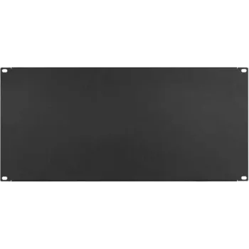 IT-BUDGET 19 inch slijepa ploča / poklopac za ormar – 5U – robusna metalna verzija – crna (90ITBBP5HES)