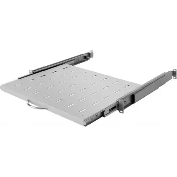 IT-BUDGET 19 inch izvlačna polica, puni izvlak, nosivost 30 kg, dubina 350 mm, svijetlosiva (90ITBAFB350G)