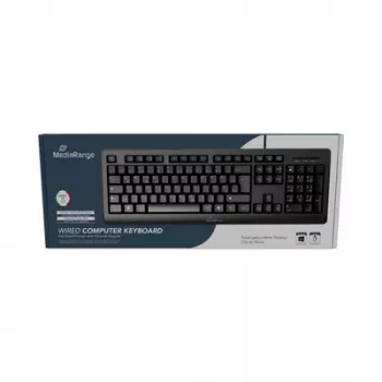 MediaRange MROS109-IT žična USB 2.0 QWERTY talijanska tipkovnica, crna