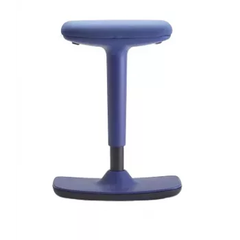 TRENDOFFICE BY DAUPHIN TO SWIFT rotirajuća uredska stolica, plava tkanina, polirano aluminijsko postolje 9299KOBFWKOBS73GSR10UGS165014