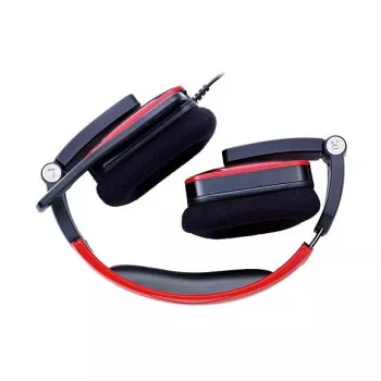 Thermaltake Tt eSPORTS SHOCK igraće slušalice - Royal Red, žične 3,5 mm, over-ear, uvučeni mikrofon, sklopive
