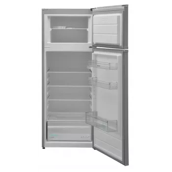 SHARP SJ-FTB01ITXSE-EU Freestanding Fridge Freezer, 171 L, Silver