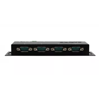 EXSYS EX-6164 4-portni RS-232 poslužitelj serijskih uređaja, Ethernet na serijski, metal, 10/100 Mbps, Virtual COM