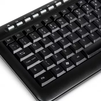 DSIT TB-602 Targus mini tipkovnica s USB-om, USA/Nordic raspored, za 19 inch serverske ormare