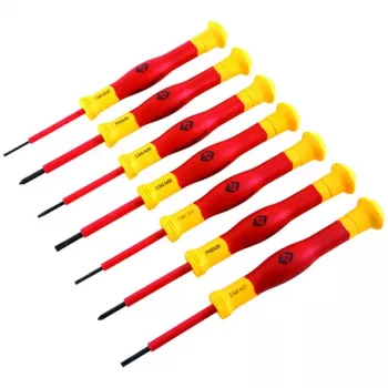 C.K Tools VDE izolirani set odvijača, 7-dijelni, ravni i Phillips, T4897