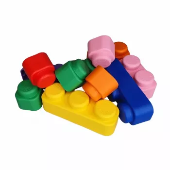 Gerardo's Toys GT3108 mekani set kockica, 10 dijelova, EVA pjena, višebojni