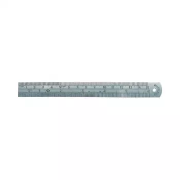 C.K Tools ravnalo od nehrđajućeg čelika, 150 mm / 6 inch, mm i inch podjela (T3530 06)